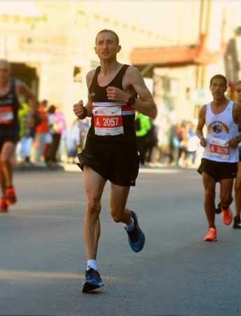 Craig at the 2017 Chicago Marathon